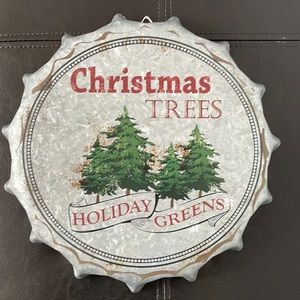 Metal Christmas Wall Decor